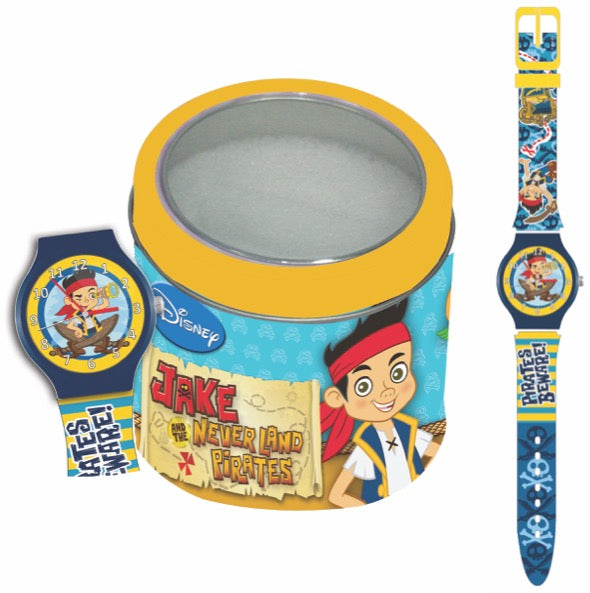 WALT DISNEY KID WATCH Mod. JAKE THE PIRATE - Tin box 561149