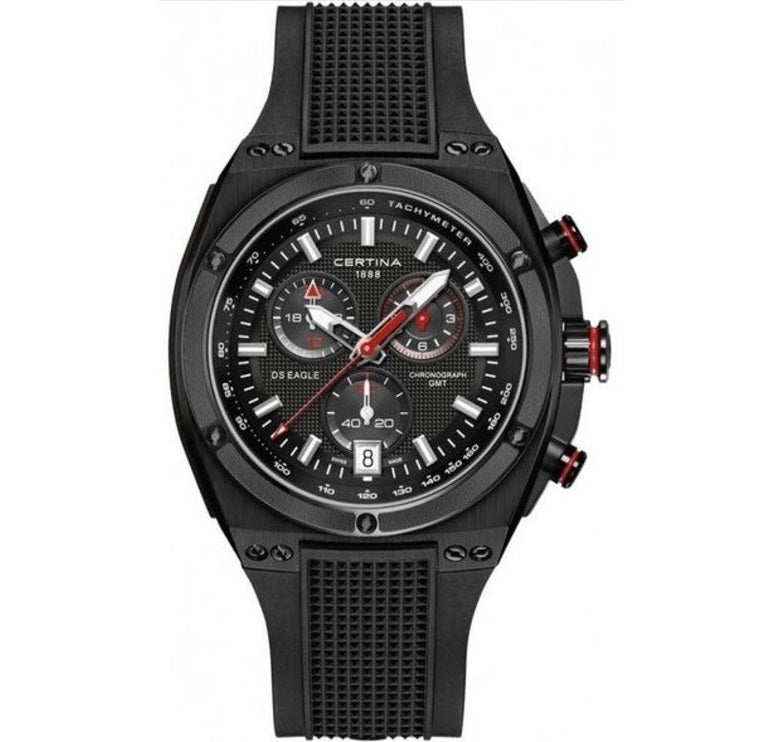 CERTINA Mod. DS EAGLE CHRONOGRAPH GMT Automatic C023.739.17.051.00