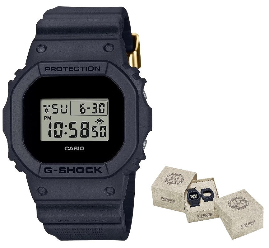 CASIO G-SHOCK Mod. THE ORIGIN - Remaster Black Serie 40th Anniversary by Eric haze (2 BEZELS) DWE-5657RE-1ER