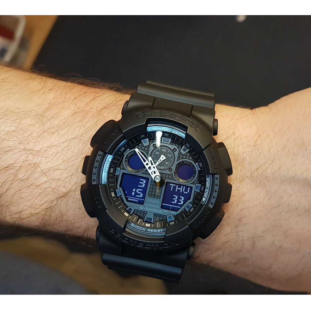 CASIO G-SHOCK WATCHES Mod. GA-100-1A1ER