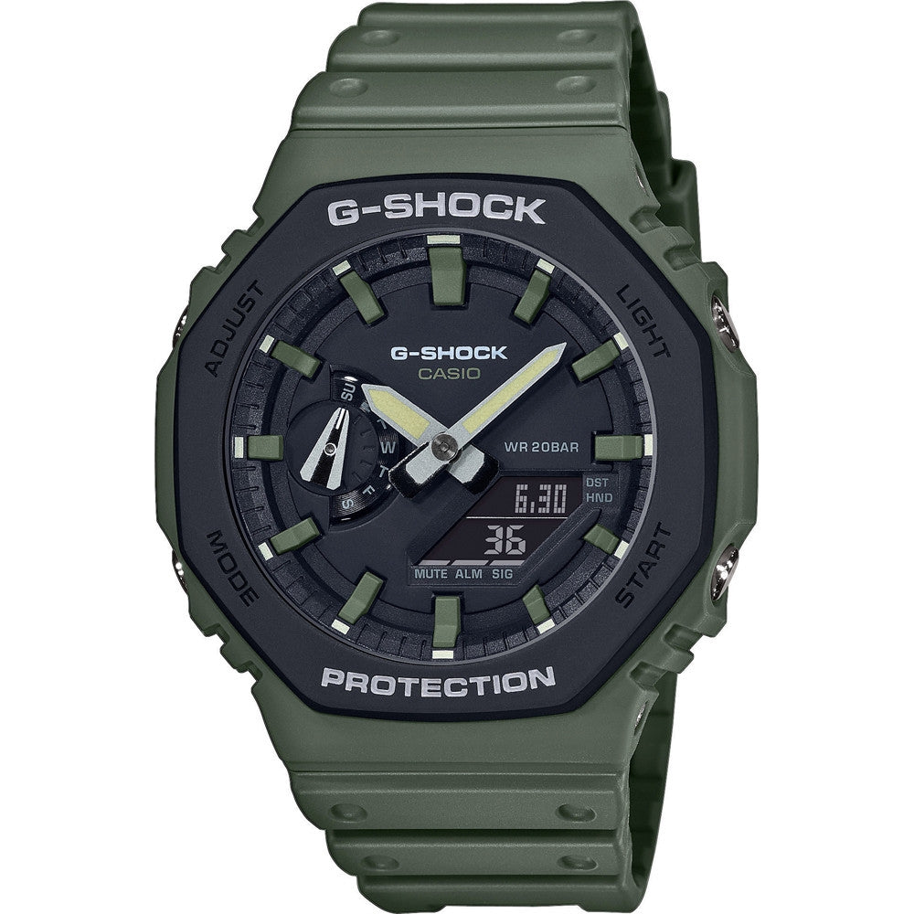 CASIO G-SHOCK Mod. OAK Layered bezel  STREET UTILITY MILITARY Serie GA-2110SU-3AER