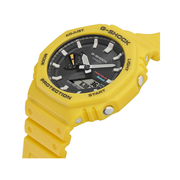 CASIO G-SHOCK Mod. NEW OAK  BANANA - BLUETOOTH + TOUGH SOLAR GA-B2100C-9AER