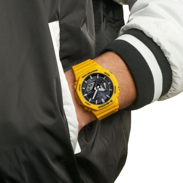 CASIO G-SHOCK Mod. NEW OAK  BANANA - BLUETOOTH + TOUGH SOLAR GA-B2100C-9AER