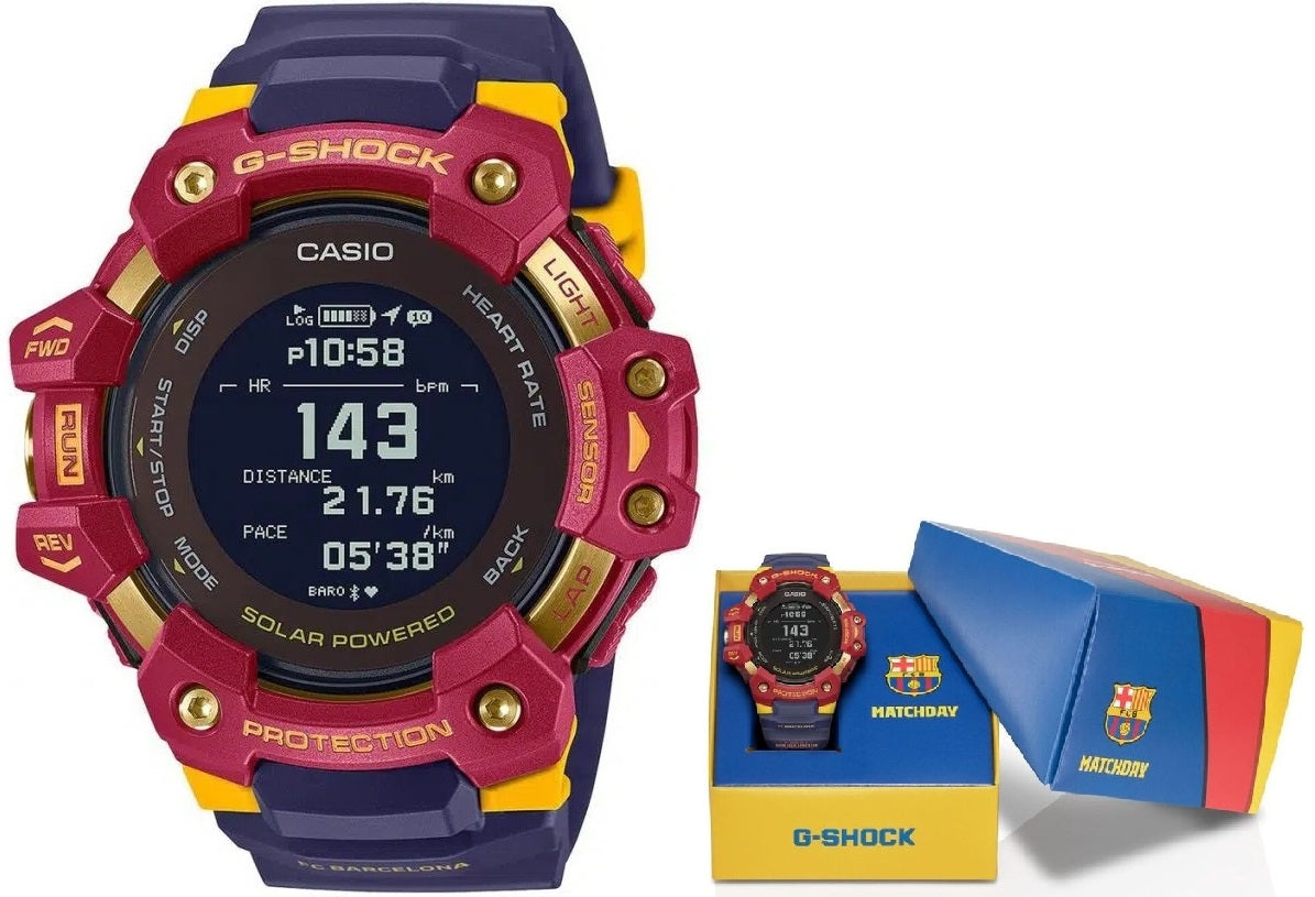 CASIO G-SHOCK Mod. G-SQUAD - FC Barcelona Matchday ***Special Pack.*** GBD-H1000BAR-4