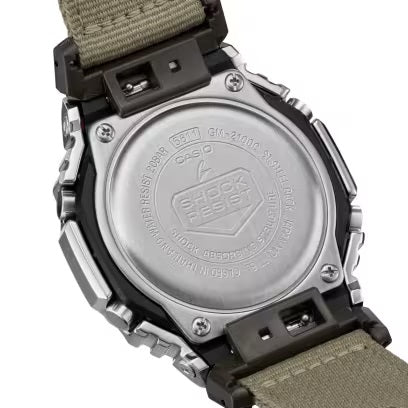 CASIO G-SHOCK Mod.  OAK METAL COVERED UTILITY METAL Serie GM-2100C-5AER