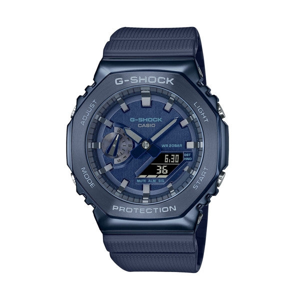 CASIO G-SHOCK Mod. OAK METAL COVERED - Blue GM-2100N-2AER