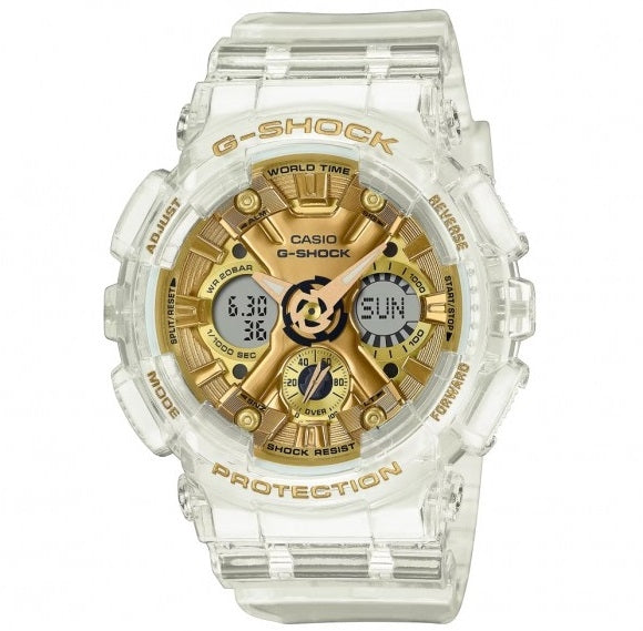 CASIO G-SHOCK Mod. CLASSIC SKELETON GOLD ACCENT GMA-S120SG-7AER