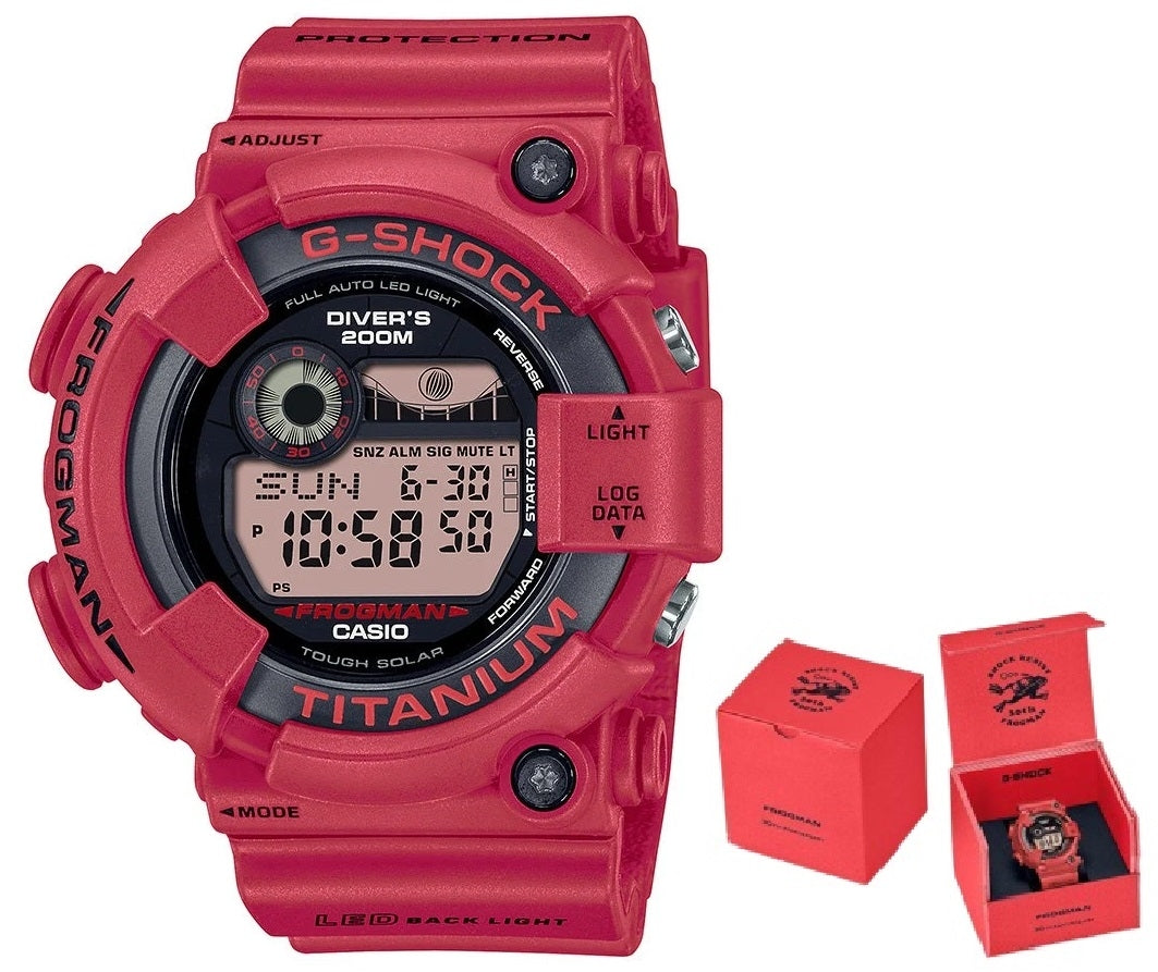 CASIO G-SHOCK Mod. FROGMAN 30th ANNIVERSARY Limited Edition Special Pack. GW-8230NT-4