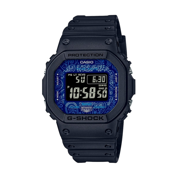 CASIO G-SHOCK THE ORIGIN Mod. GW-B5600BP-1ER Collection BLUE PAISLEY Serie ***Special Price***