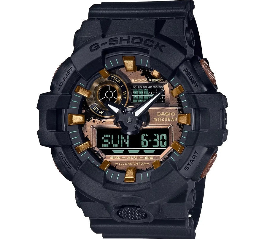 CASIO G-SHOCK Mod. THE KING - XL G-SHOCK - BLACK & RUST Serie GX-56RC-1ER