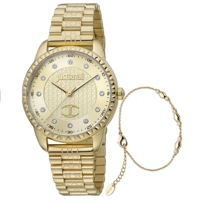 JUST CAVALLI WATCHES Mod. EMOZIONI Special Pack + Bracelet JC1L176M0055