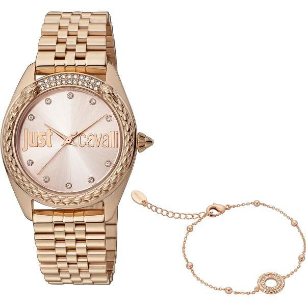 JUST CAVALLI WATCHES Mod. EMOZIONI Special Pack + Bracelet JC1L195M0085