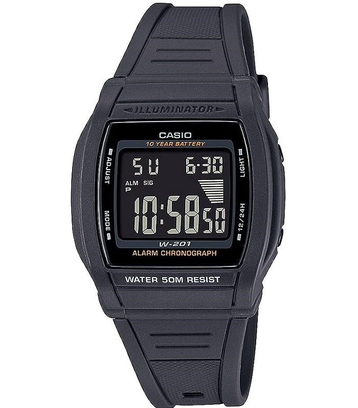 CASIO Mod. COLLECTION W-201-1BVDF