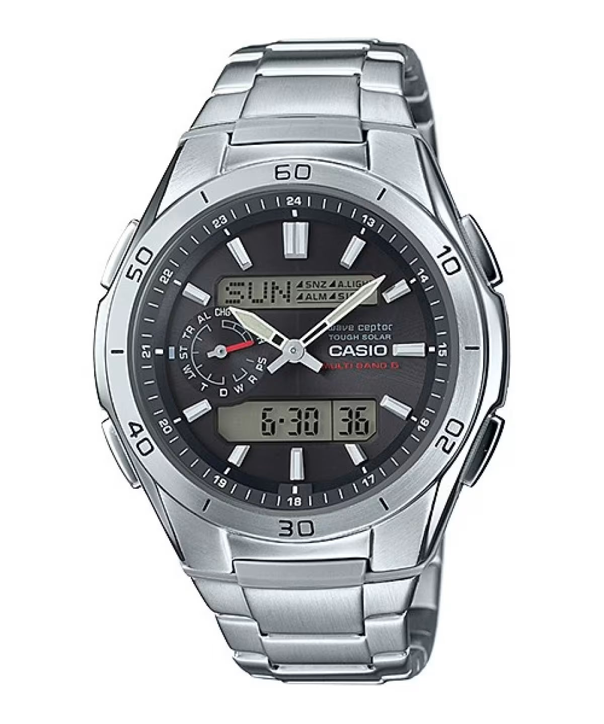 CASIO WAVE CEPTOR Multibadn 6 Tough Solar WVA-M650D-1AER